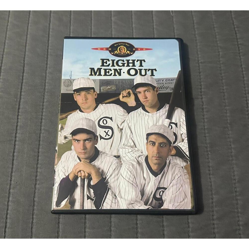 Eight Men Out (DVD, 1988) John Cusak Charlie Sheen Baseball Movie Excellent